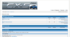 Desktop Screenshot of cx5-forum.com