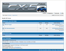 Tablet Screenshot of cx5-forum.com